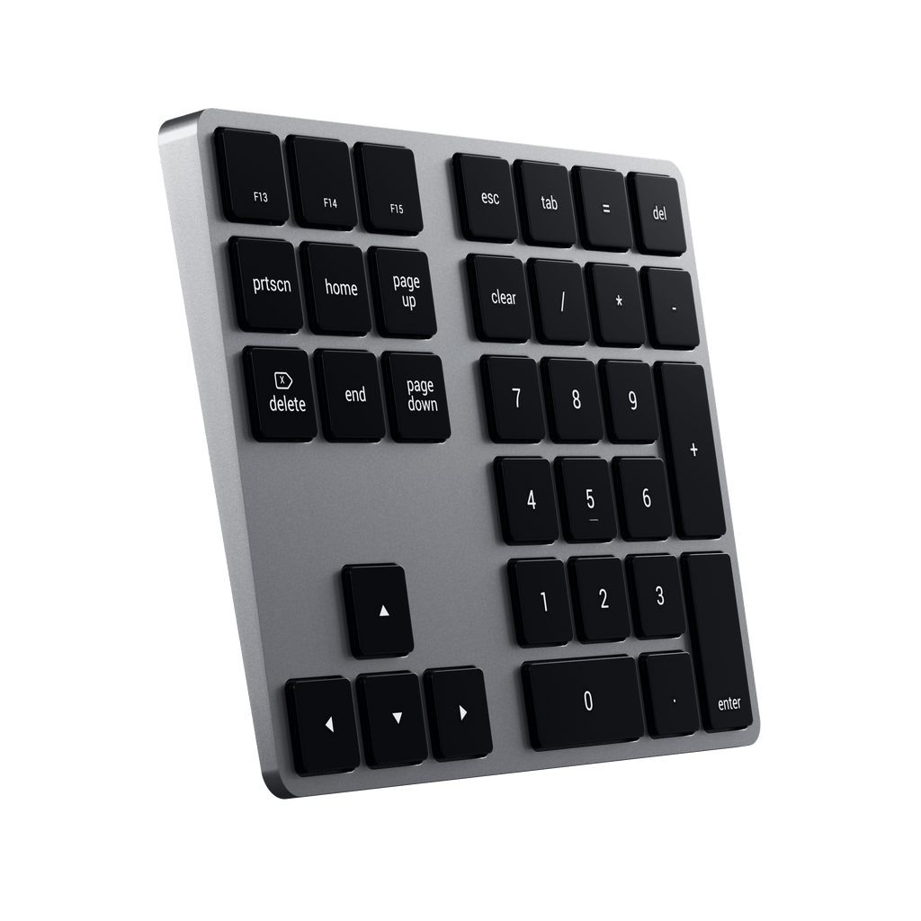 Bluetooth Extended Keypad Keypads Satechi Space Gray