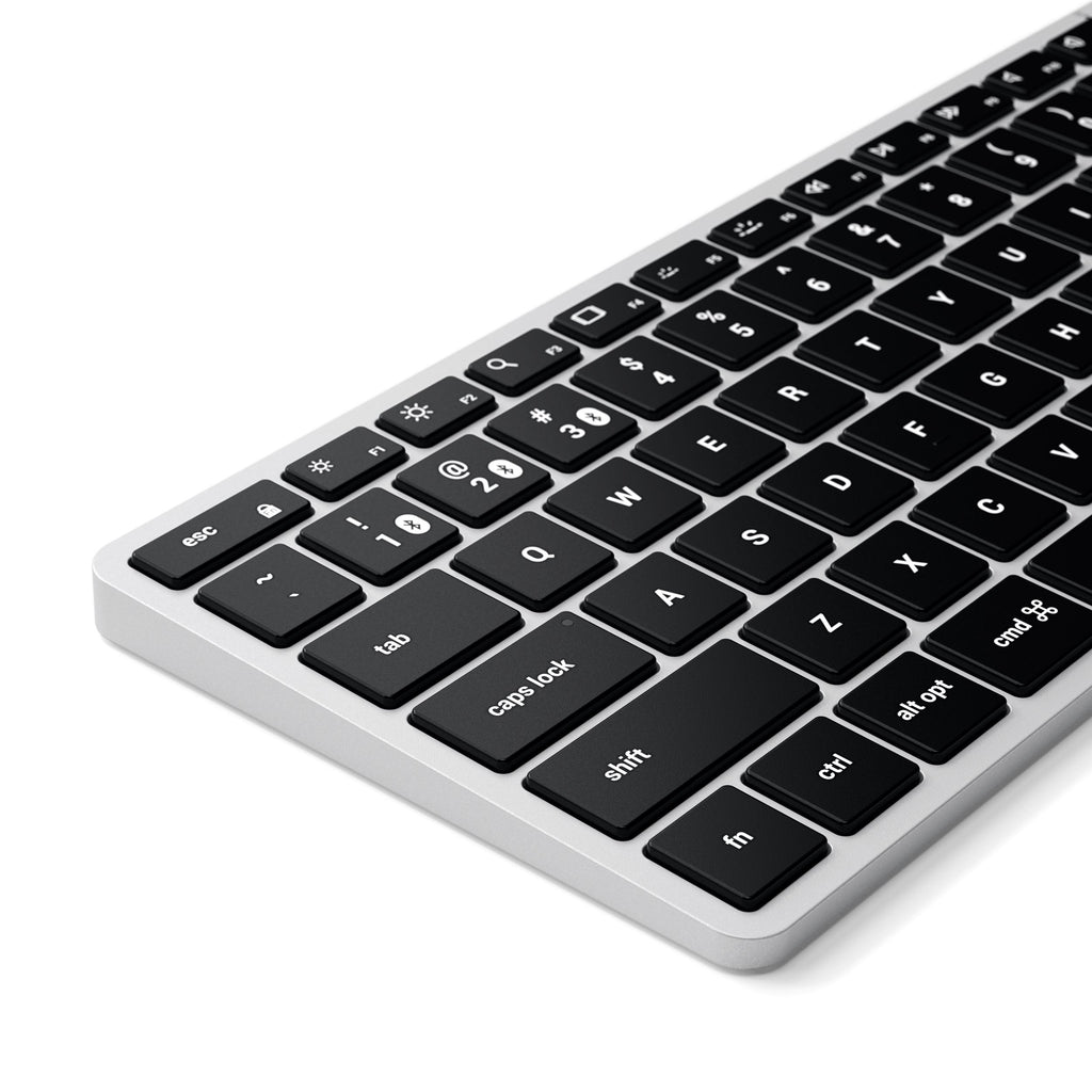 Slim X1 Bluetooth Backlit Keyboard Keyboards Satechi Silver