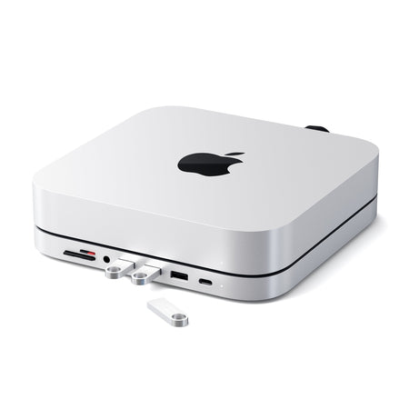 Type-C Aluminum Stand & Hub for Mac Mini