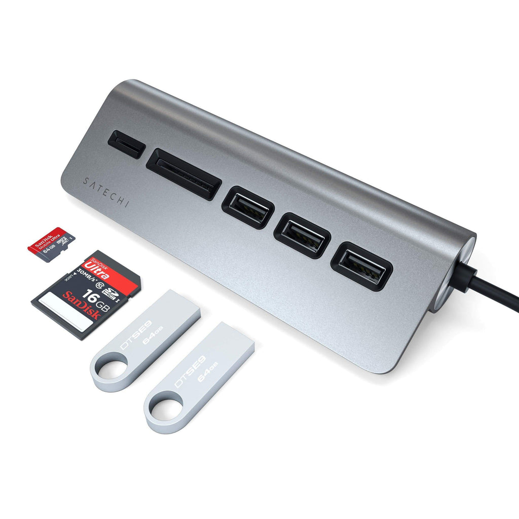 USB-C Combo Hub for Desktop Satechi Space Gray
