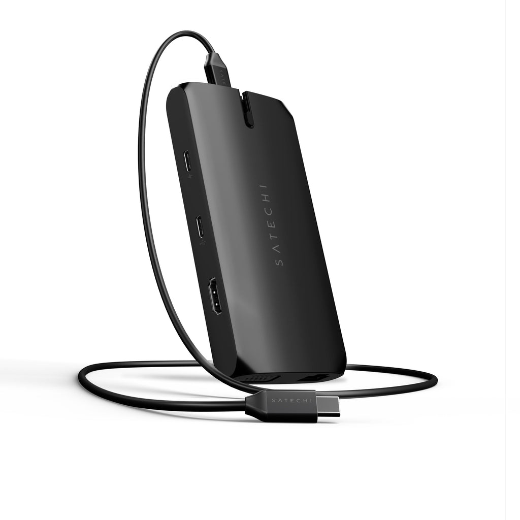 USB-C On-the-Go Multiport Adapter Multi-Ports Satechi Black